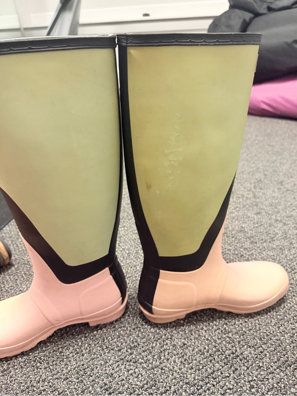 Hunter Tall Shadow Print Boot - Picture 5 of 11
